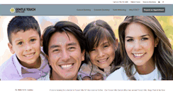 Desktop Screenshot of gentletouchdentalcare.com